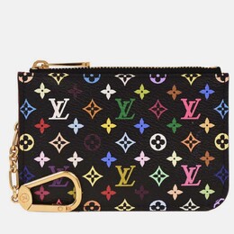 Louis Vuitton: Многоцветный кошелёк  Pochette Cles