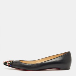 Christian Louboutin: Чёрные балетки 