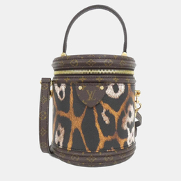 Louis Vuitton: Коричневая сумка 
