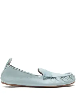 Acne Studios: Голубые лоферы 