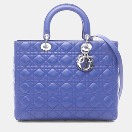 Dior: Голубая сумка 