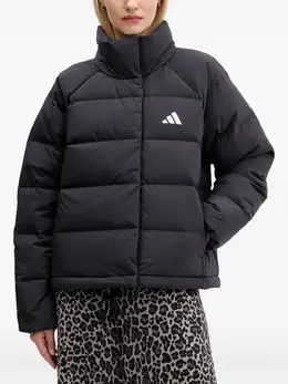 adidas: Чёрная куртка 