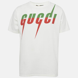 Gucci: Белая футболка 