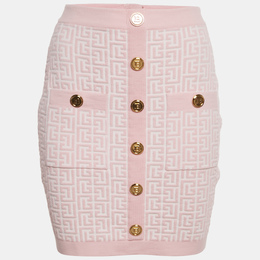 Balmain: Розовая юбка 
