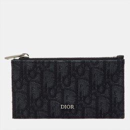 Dior: Чёрный картхолдер 