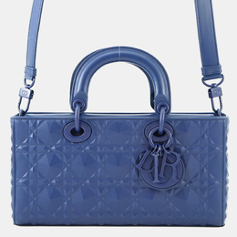 Dior: Синяя сумка 