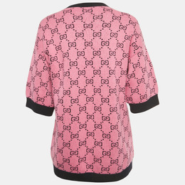 Gucci: Розовый свитер  GG