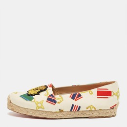 Christian Louboutin: Многоцветные мокасины 