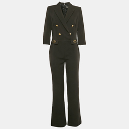 Elisabetta Franchi: Чёрный комбинезон 