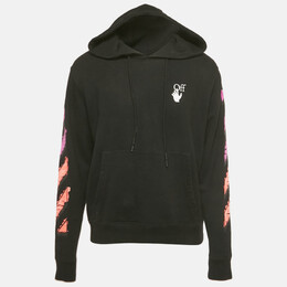 Off-White: Чёрная толстовка  Arrow