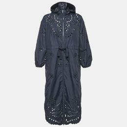 RED Valentino: Синий пуховик 