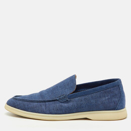 Loro Piana: Голубые туфли 