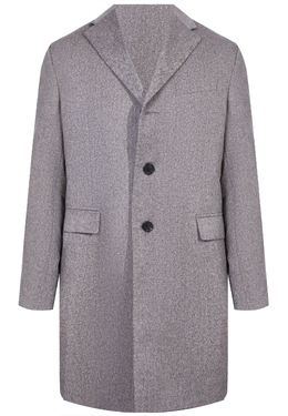 CORNELIANI: Серое пальто 
