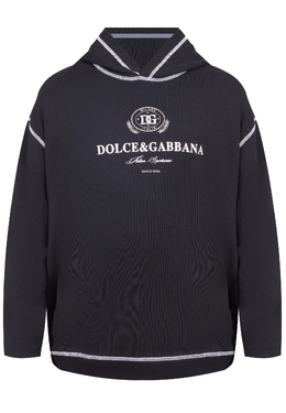 DOLCE&GABBANA: Чёрная толстовка 