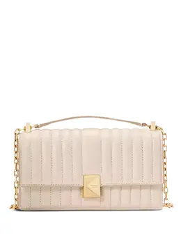 Kate Spade: Бежевая сумка через плечо 
