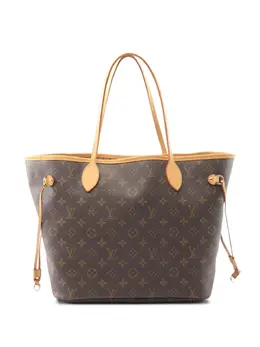 Louis Vuitton Pre-Owned: Коричневая сумка-шоппер 
