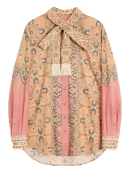 Valentino Garavani: Бежевая рубашка 