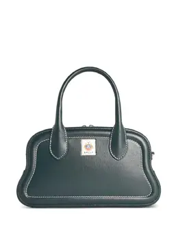 Bally: Зелёная сумка-шоппер 