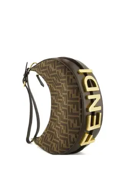 FENDI: Коричневая сумка 