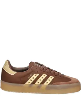 adidas: Коричневые кроссовки 