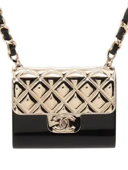 CHANEL Pre-Owned: Чёрная сумка 