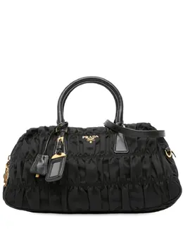 Prada Pre-Owned: Чёрная сумка 