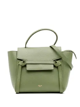 Celine Pre-Owned: Зелёная поясная сумка 
