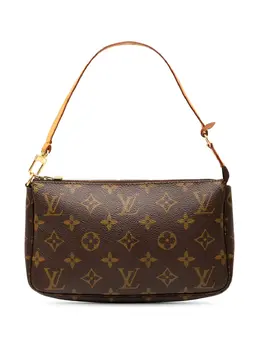 Louis Vuitton Pre-Owned: Коричневая сумка 