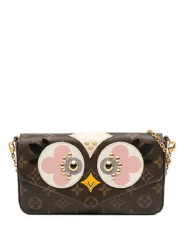 Louis Vuitton Pre-Owned: Коричневая сумка через плечо 