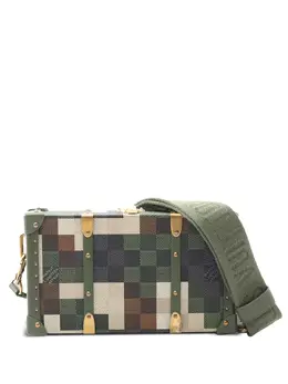 Louis Vuitton Pre-Owned: Зелёный кошелёк 