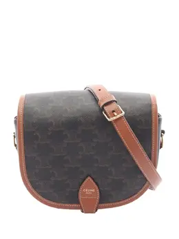 Celine Pre-Owned: Коричневая сумка через плечо 