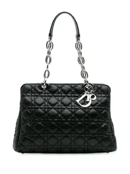 Christian Dior Pre-Owned: Чёрная сумка-шоппер 