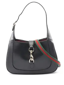 Gucci Pre-Owned: Чёрная сумка через плечо 