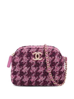CHANEL Pre-Owned: Фиолетовый клатч 