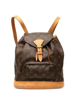 Louis Vuitton Pre-Owned: Коричневый рюкзак 