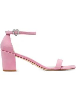 Stuart Weitzman: Светлые сандалии  Simple