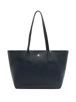Bally: Голубая сумка-шоппер 