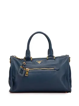 Prada Pre-Owned: Кожаный топ 