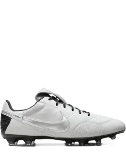 Nike: Белые кроссовки 