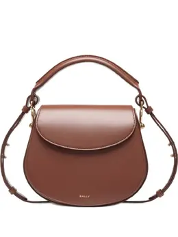 Bally: Коричневая сумка через плечо 