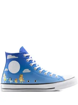 Converse: Голубые кроссовки  Chuck Taylor All Star