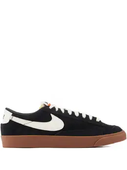 Nike: Чёрные кроссовки  Blazer Low 77