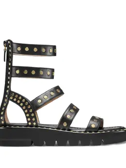 Stuart Weitzman: Чёрные сандалии  Lift
