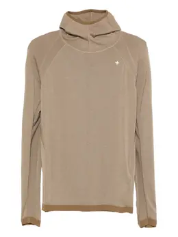 Stone Island: Бежевая толстовка 