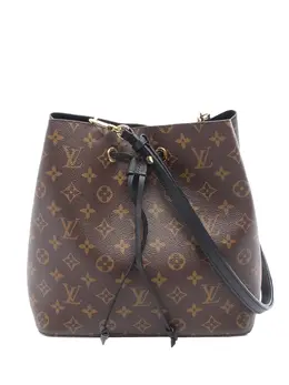 Louis Vuitton Pre-Owned: Чёрная сумка 