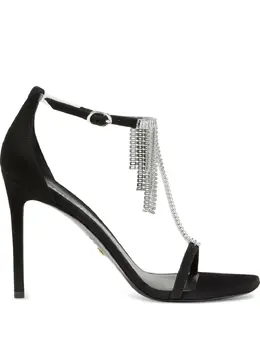Stuart Weitzman: Чёрные сандалии  Nudistcurve