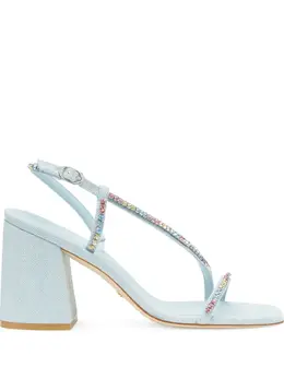 Stuart Weitzman: Голубые босоножки 