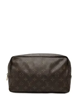 Louis Vuitton Pre-Owned: Коричневый клатч 
