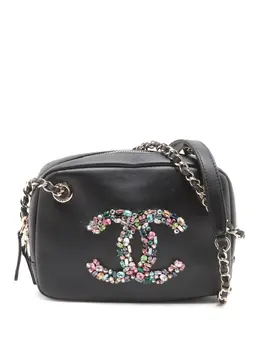 CHANEL Pre-Owned: Чёрная сумка 