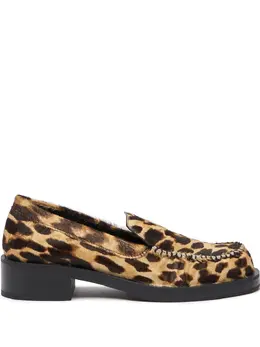 Stuart Weitzman: Коричневые лоферы 